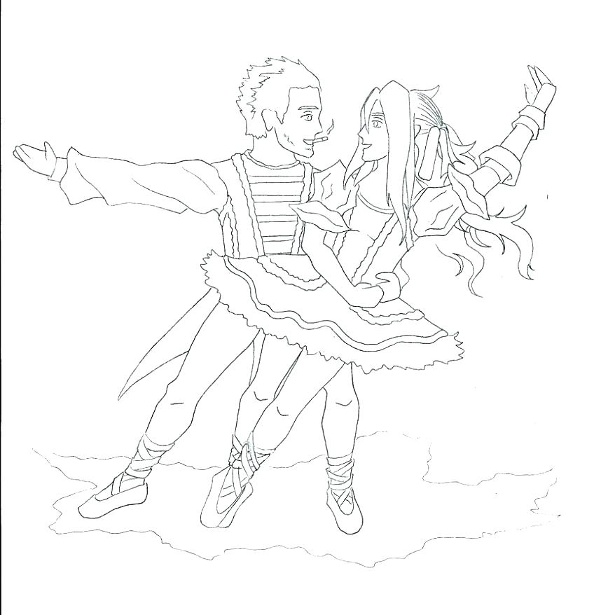 878x878 Nutcracker Ballet Coloring Pages