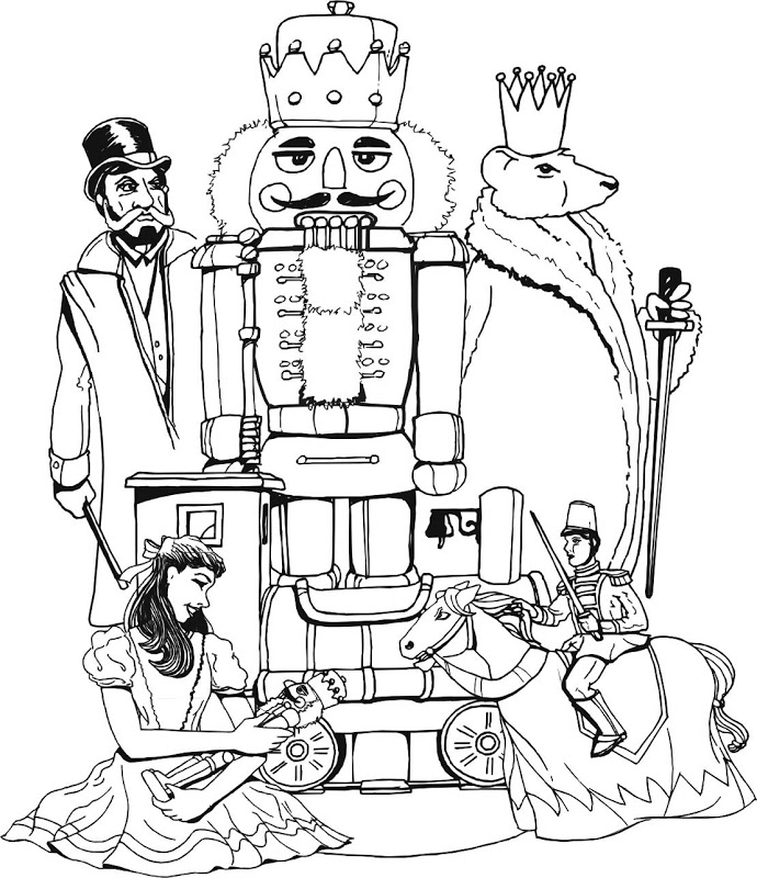690x800 Barbie Nutcracker Coloring Pages Coloring Pages Gallery
