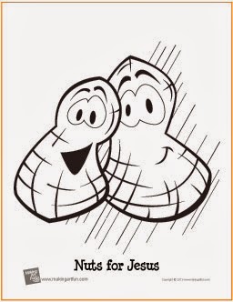 256x332 The Art Of Andy Fling Nuts For Jesus Free Printable Coloring Page