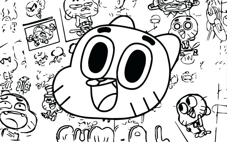 728x455 Cartoon Network Coloring Pages Ed N Y Color Page Mordecai Cartoon