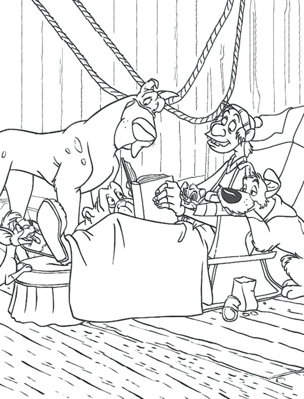 600x787 Oliver Company Coloring Pages Company Coloring Pages