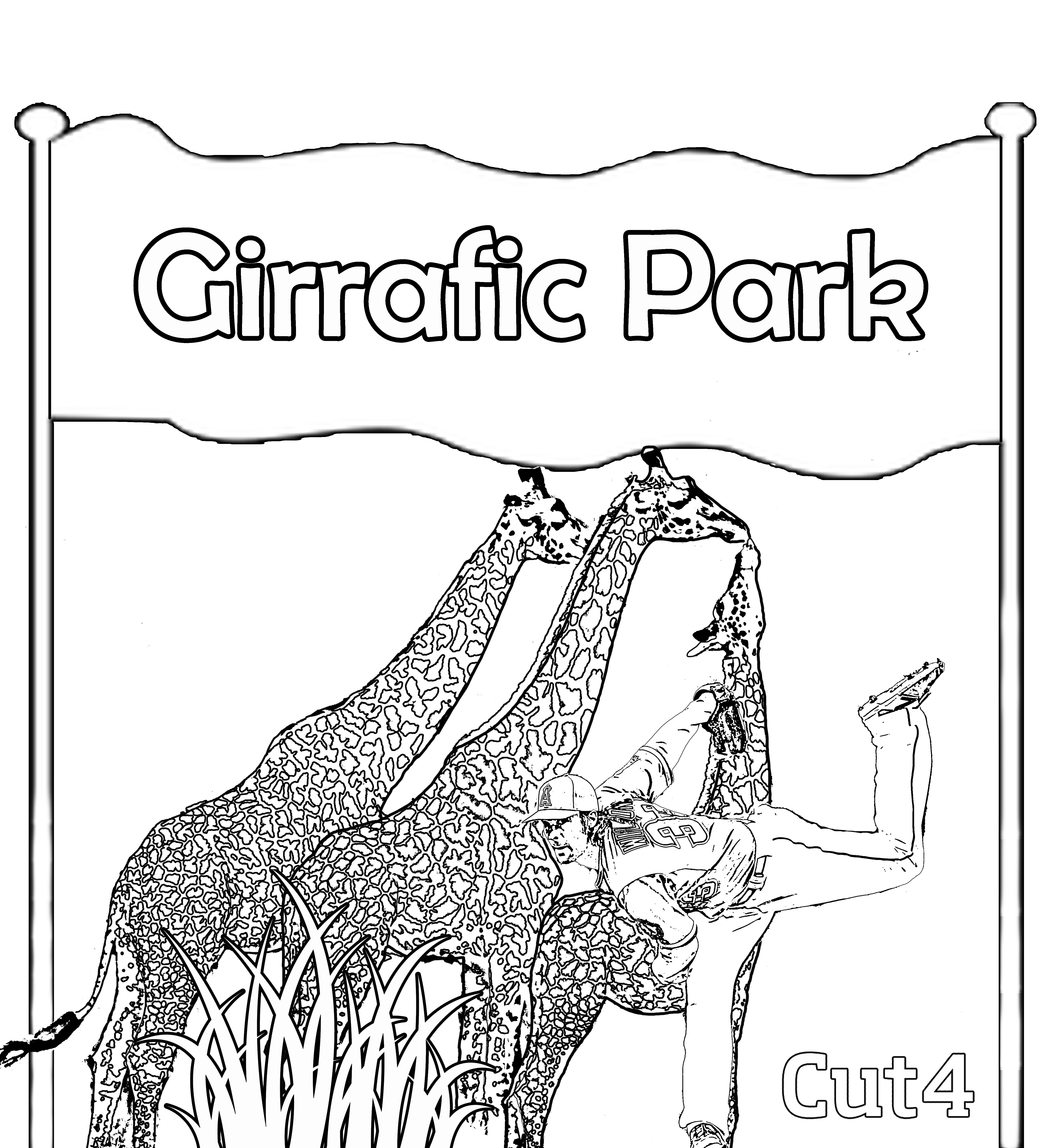 5467x6000 Printable L.a. Angels Coloring Book Pages