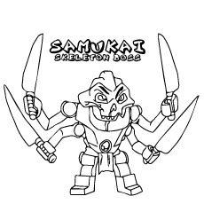 230x230 Top 40 Free Printable Ninjago Coloring Pages Online