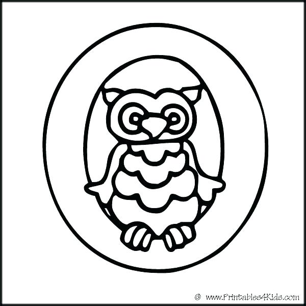 600x600 Letter O Coloring Pages Orange For Letter O Coloring Page Letter