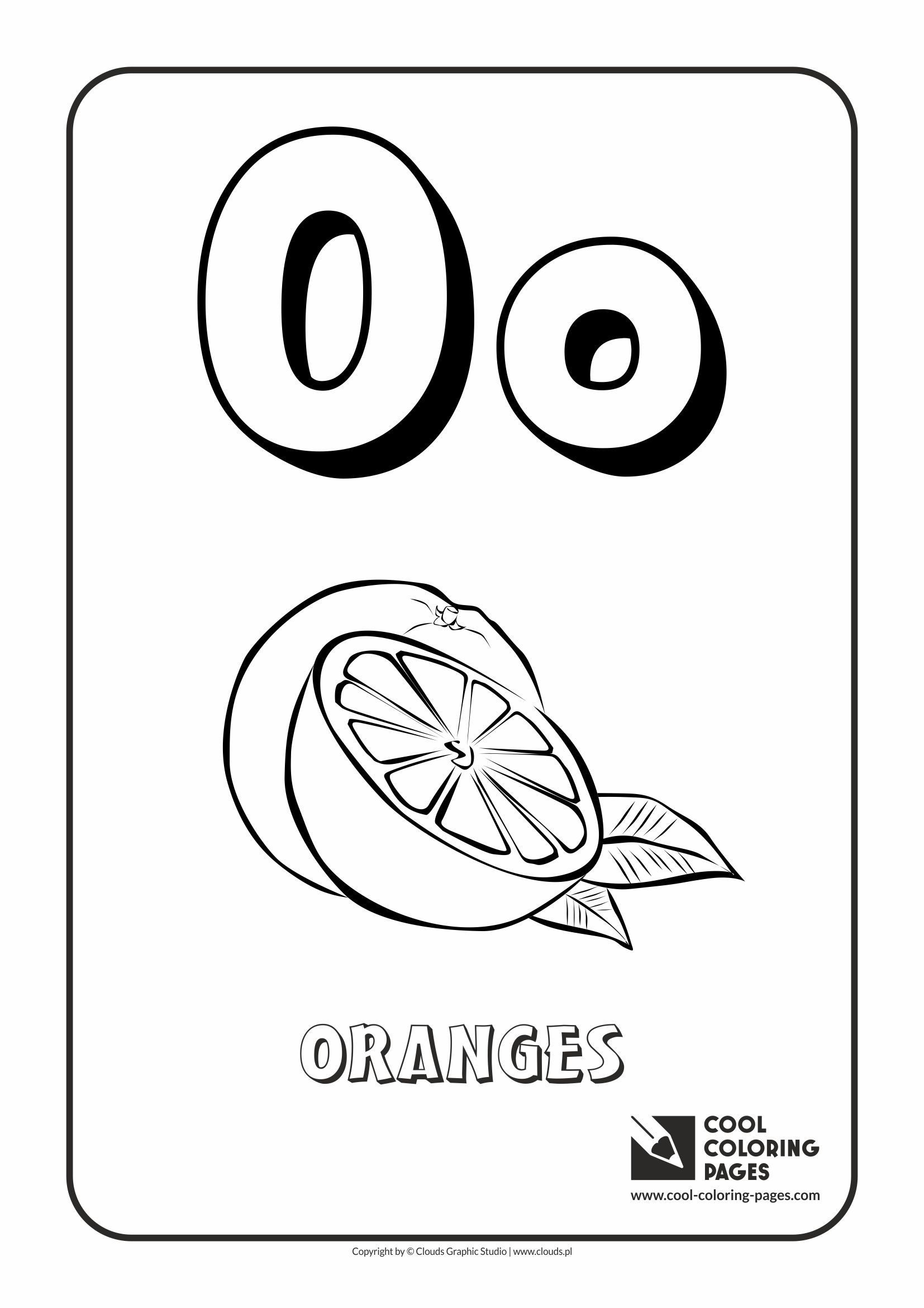 1654x2339 Letter O Coloring Sheet