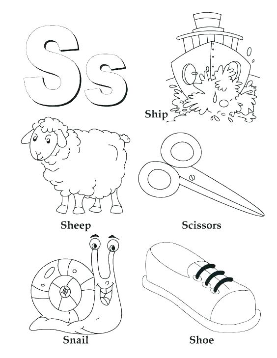 564x729 Abc Coloring Pages For Kindergarten Letter I Coloring Sheets
