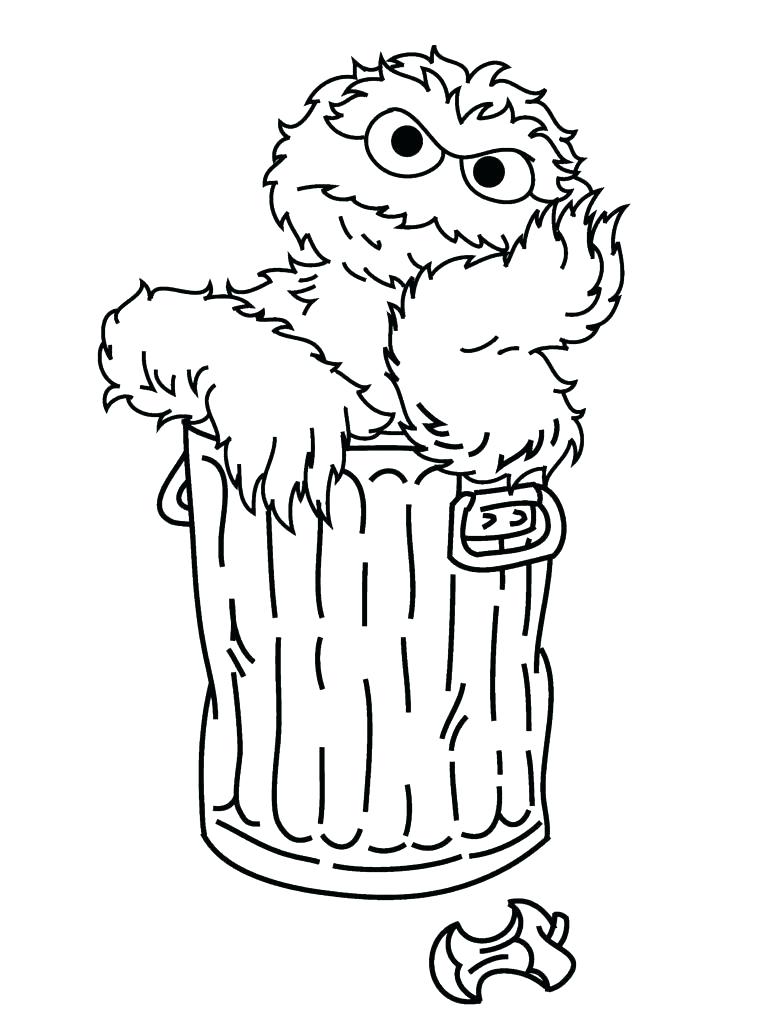 760x1024 Oscar Coloring Pages Click To See Printable Version Of Grumpy