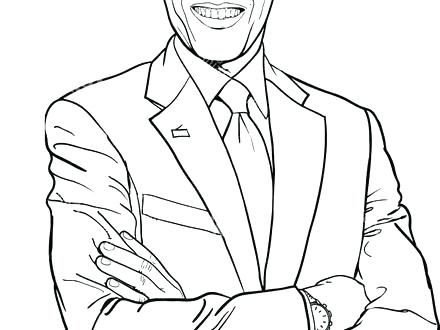 Barack Obama Coloring Page Coloring Page Simple Coloring Page New 440x330 Barack Obama Coloring Page Coloring Page Simple Coloring Page New
