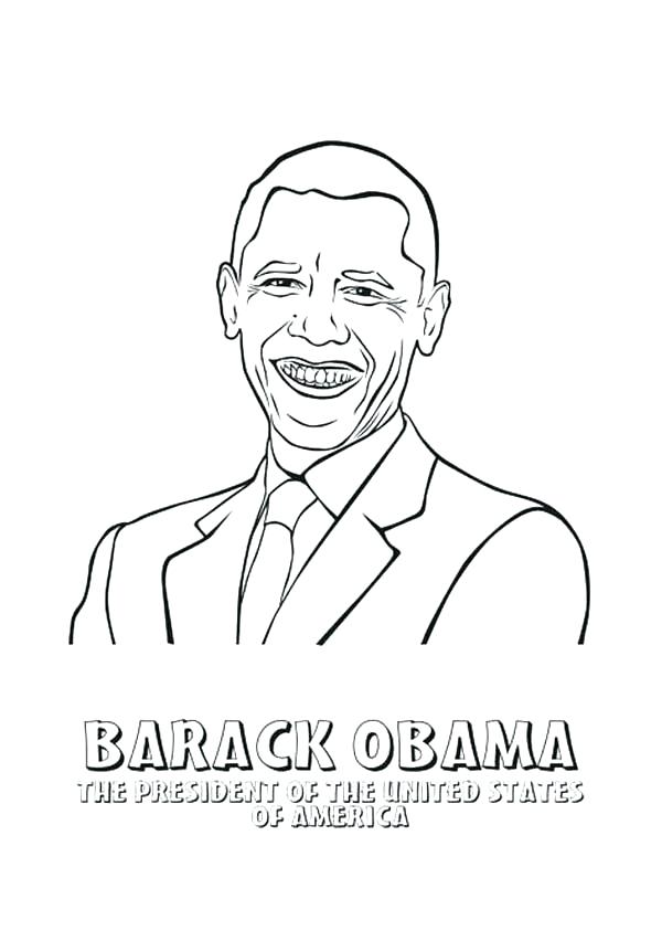 Barack Obama Coloring Page Coloring Pages President Of The United 600x862 Barack Obama Coloring Page Coloring Pages President Of The United