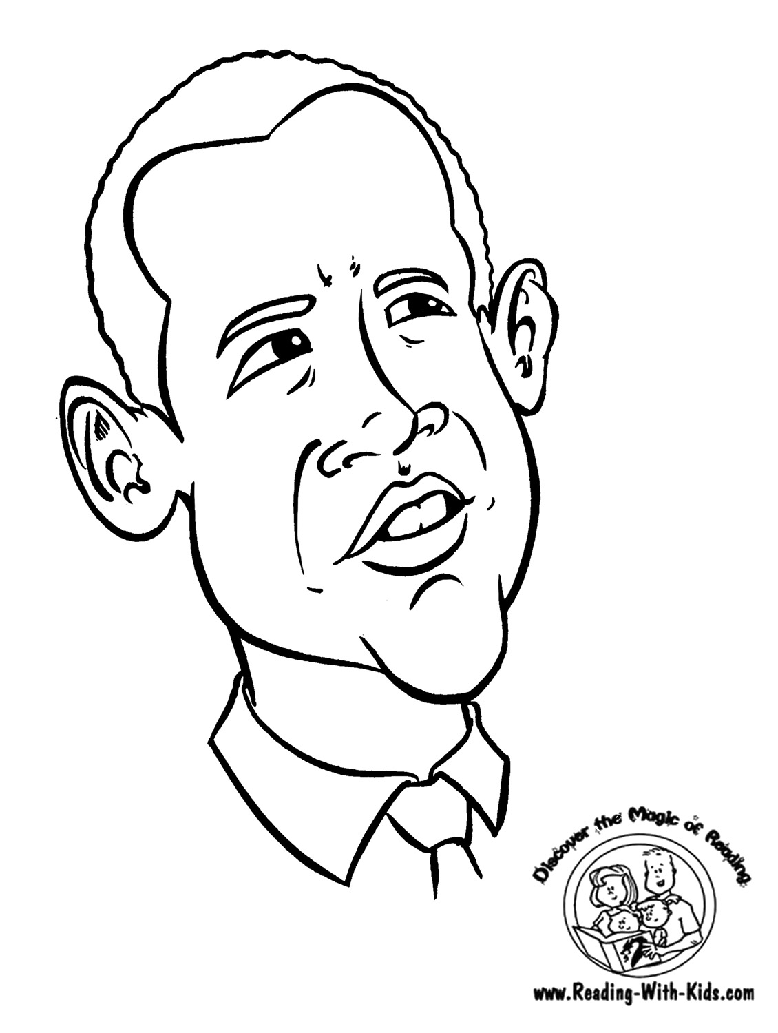 Barack Obama Coloring Page For Sheets 1130x1500 Barack Obama Coloring Page For Sheets