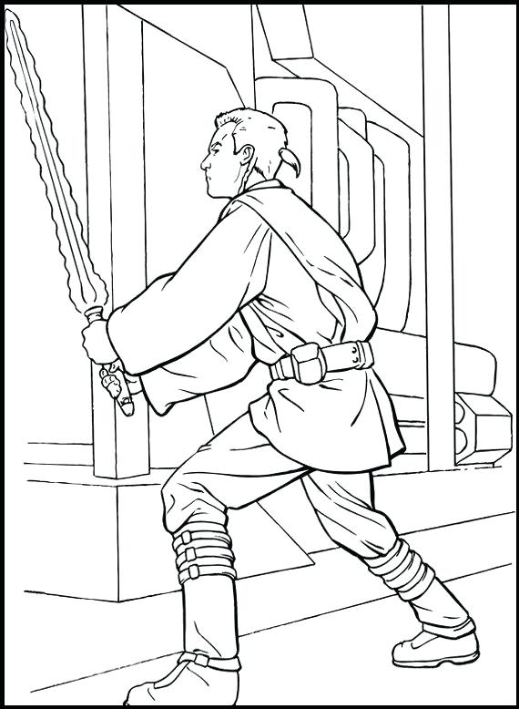 Obi Wan Coloring Page at GetColorings.com | Free printable colorings ...