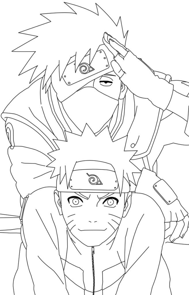 Naruto And Kakashi Coloring Pages Kyler Crafts 657x1026 Naruto And Kakashi Coloring Pages Kyler Crafts