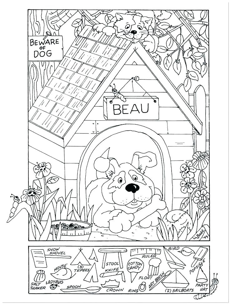Hidden Picture Coloring Pages Find The Hidden Objects Coloring 736x975 Hidden Picture Coloring Pages Find The Hidden Objects Coloring