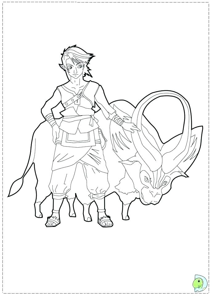 691x960 The Legend Of Zelda Coloring Pages