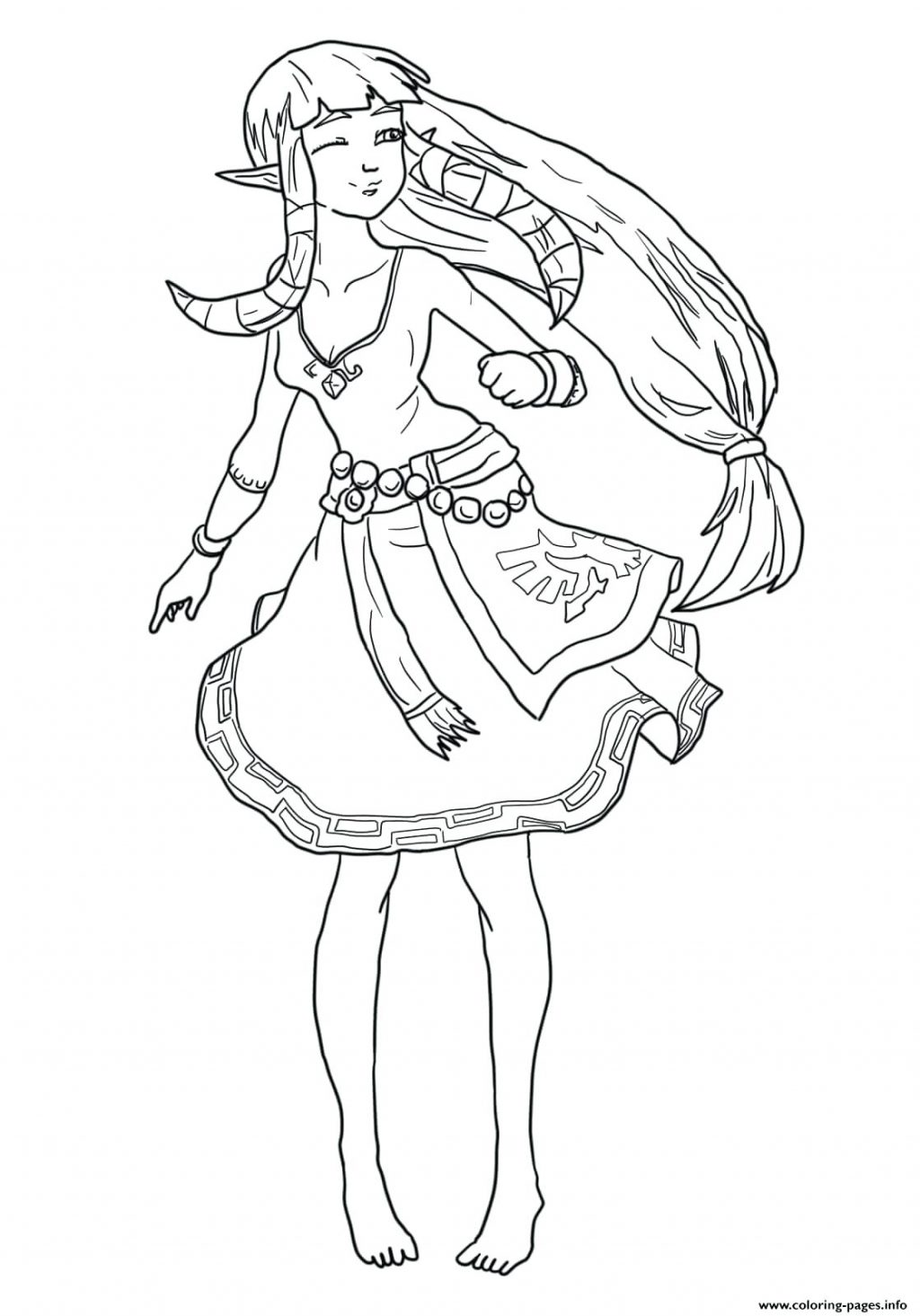 1024x1465 Coloring Pages ~ Zelda Coloring Pages Carefree For Adults Zelda