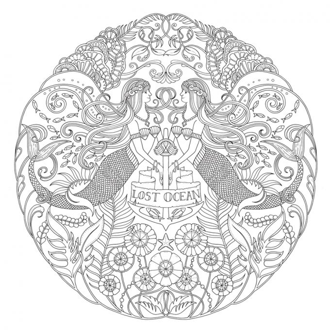 680x680 9 Best Ocean Adult Coloring Pages Images On Coloring