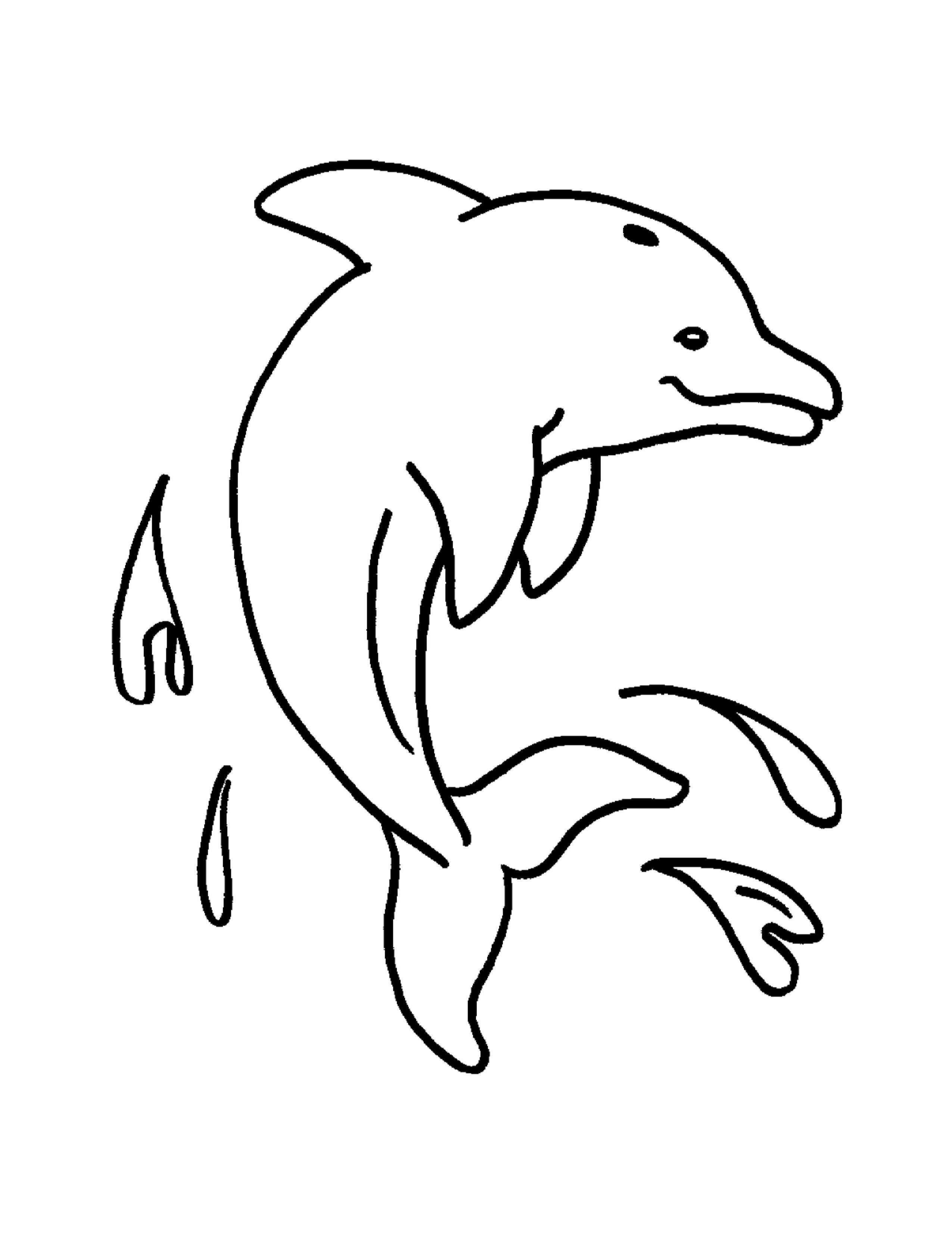 2550x3300 Ocean Animals Coloring Pages