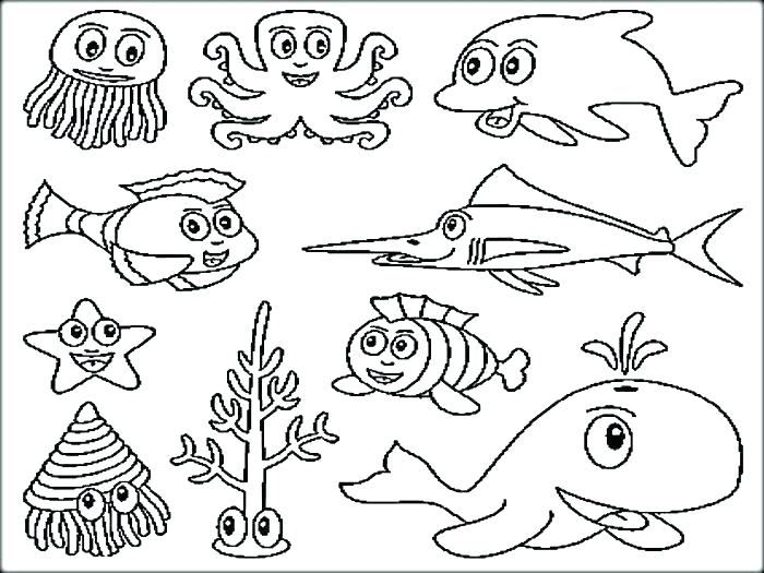700x525 Free Printable Ocean Coloring Pages For Adults Ocean Fish Coloring
