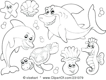 Ocean Floor Coloring Page at GetColorings.com | Free printable ...