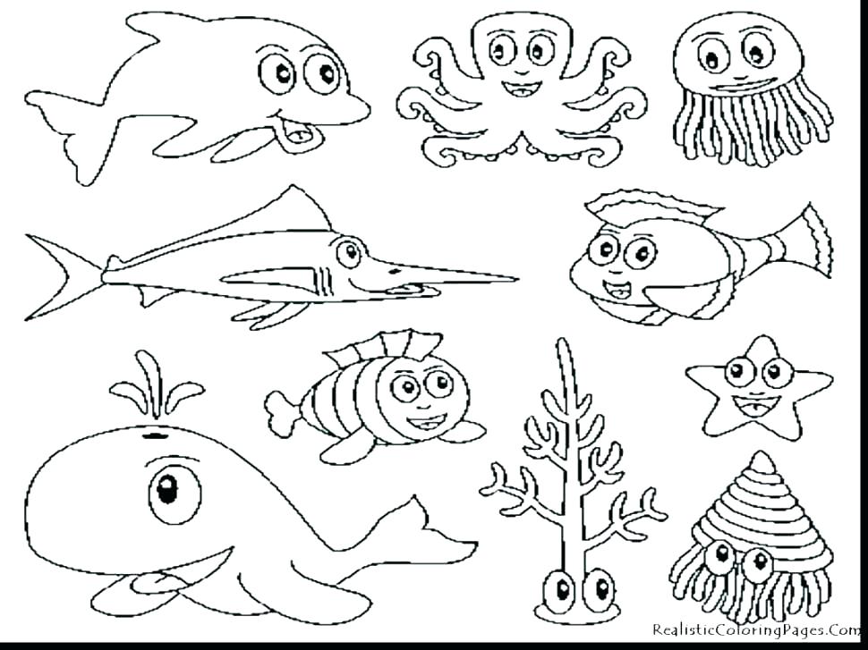 Printable Ocean Pictures Under The Ocean Coloring Pages Ocean 970x727 Printable Ocean Pictures Under The Ocean Coloring Pages Ocean