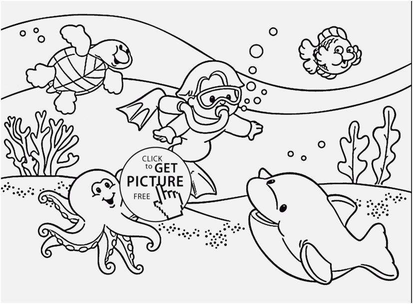 The Ideal Picture Underwater Coloring Pages Printable Perfect 827x609 The Ideal Picture Underwater Coloring Pages Printable Perfect