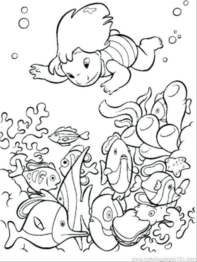 Underwater Coloring Page Underwater Coloring Pages Underwater Sea 650x867 Underwater Coloring Page Underwater Coloring Pages Underwater Sea