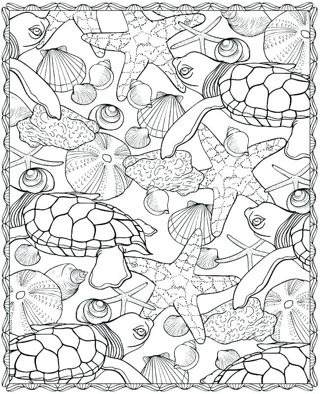 650x800 Ocean Scene Coloring Page Oceans Coloring Pages Ocean Scene