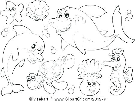 450x340 Ocean Scene Coloring Pages Ocean Coloring Sheet Best Of Ocean