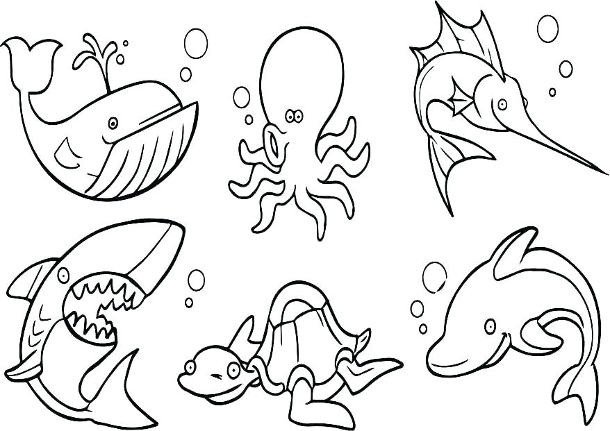 878x621 Ocean Scene Coloring Pages Shippa.co