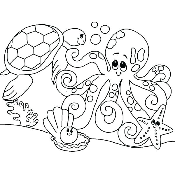 600x600 Ocean Coloring Page Great Ocean Coloring Page Crayola Photo