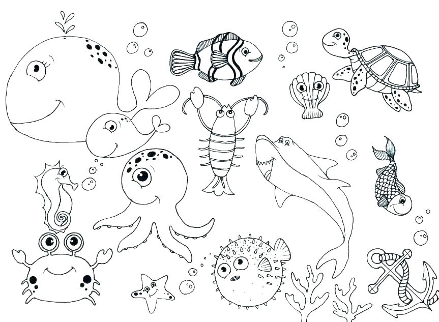 Coloring Pages Beach Printable Ocean Coloring Pages Free Under 863x633 Coloring Pages Beach Printable Ocean Coloring Pages Free Under
