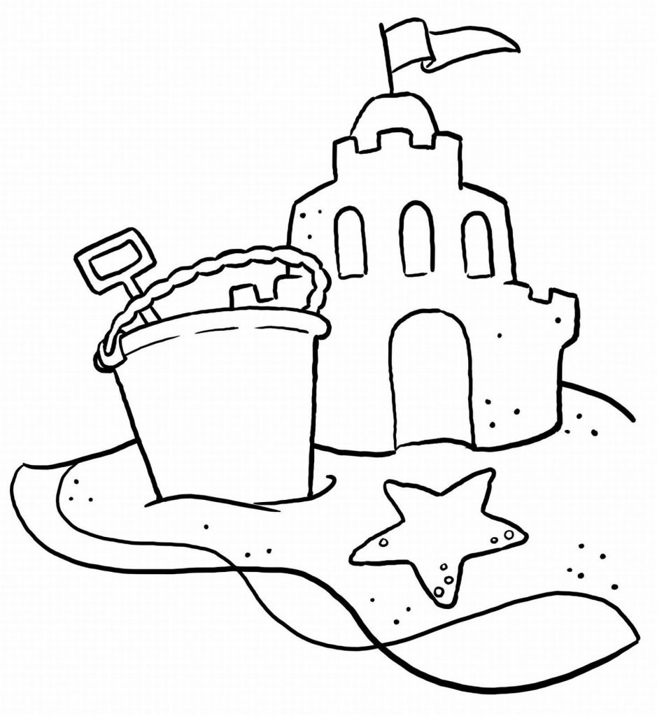 939x1024 Beach Themed Coloring Pages