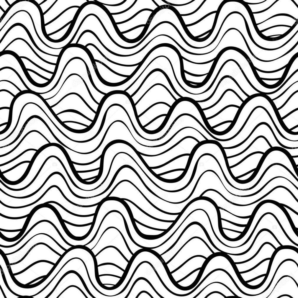 1010x1010 Ocean Wave Line Drawing Coloring Ocean Waves Coloring Pages. Ocean