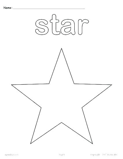 425x550 Shapes Coloring Pages For Kindergarten Octagon Coloring Page