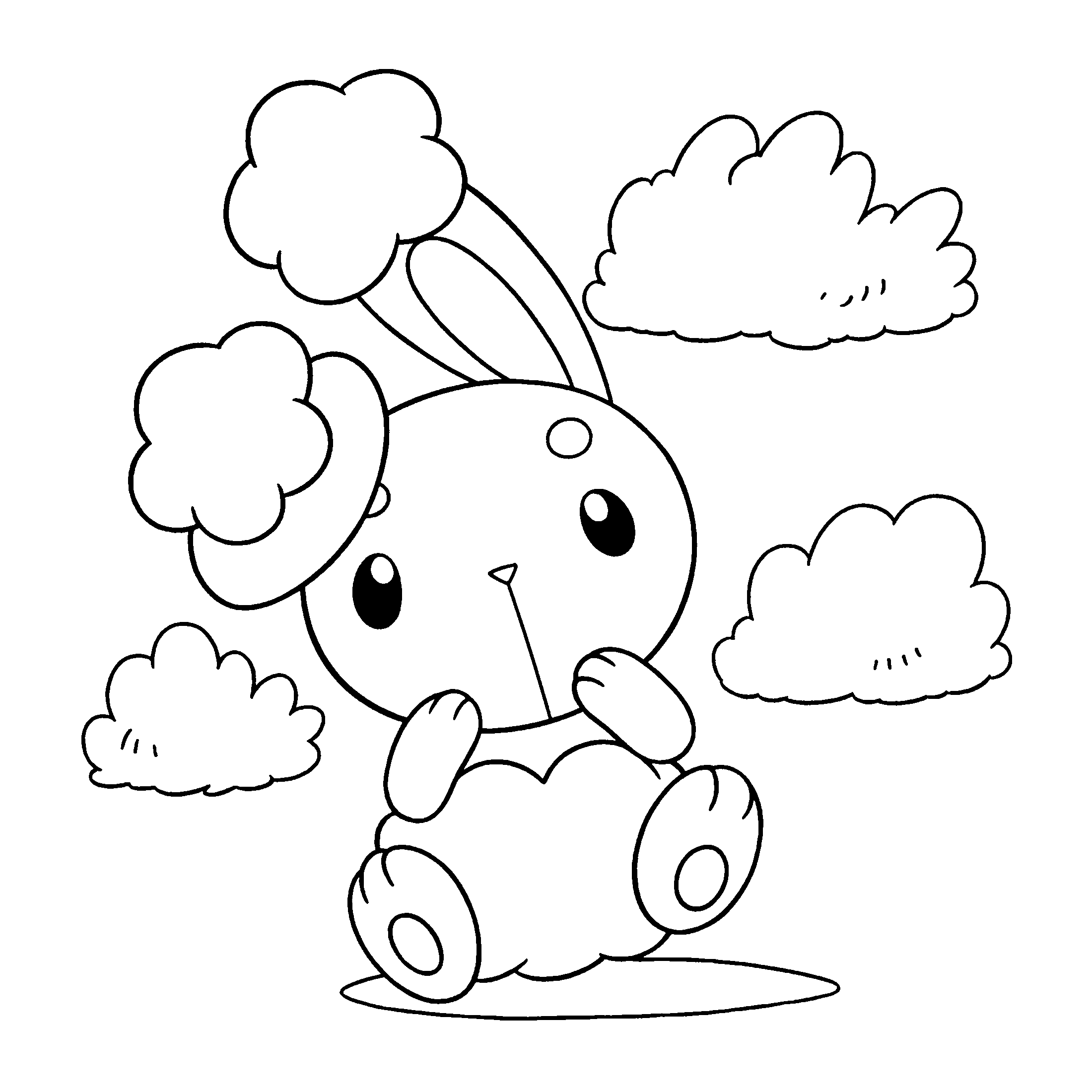 2200x2200 Coloring Page Tv Series Coloring Page Pokemon Diamond Pearl