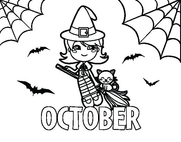 October Coloring Page Coloring Pictures Coloring Page Download 600x470 October Coloring Page Coloring Pictures Coloring Page Download