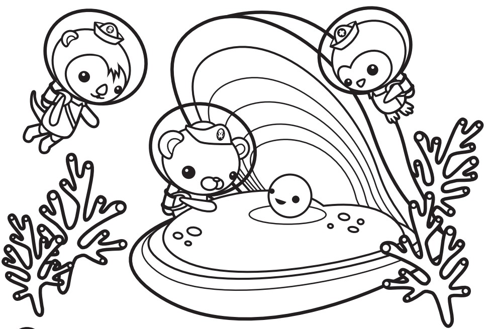 975x655 Octonauts Coloring Pages