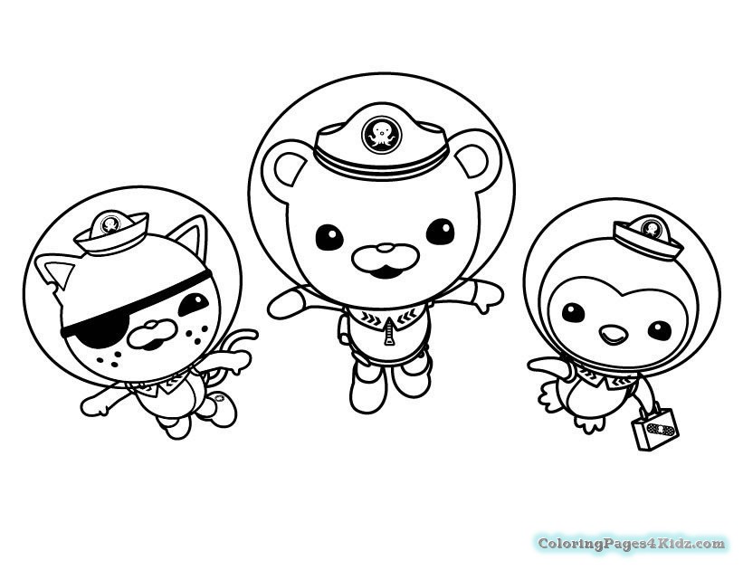 821x630 Octonauts Coloring Pages 1048 Coloring Pages For Kids
