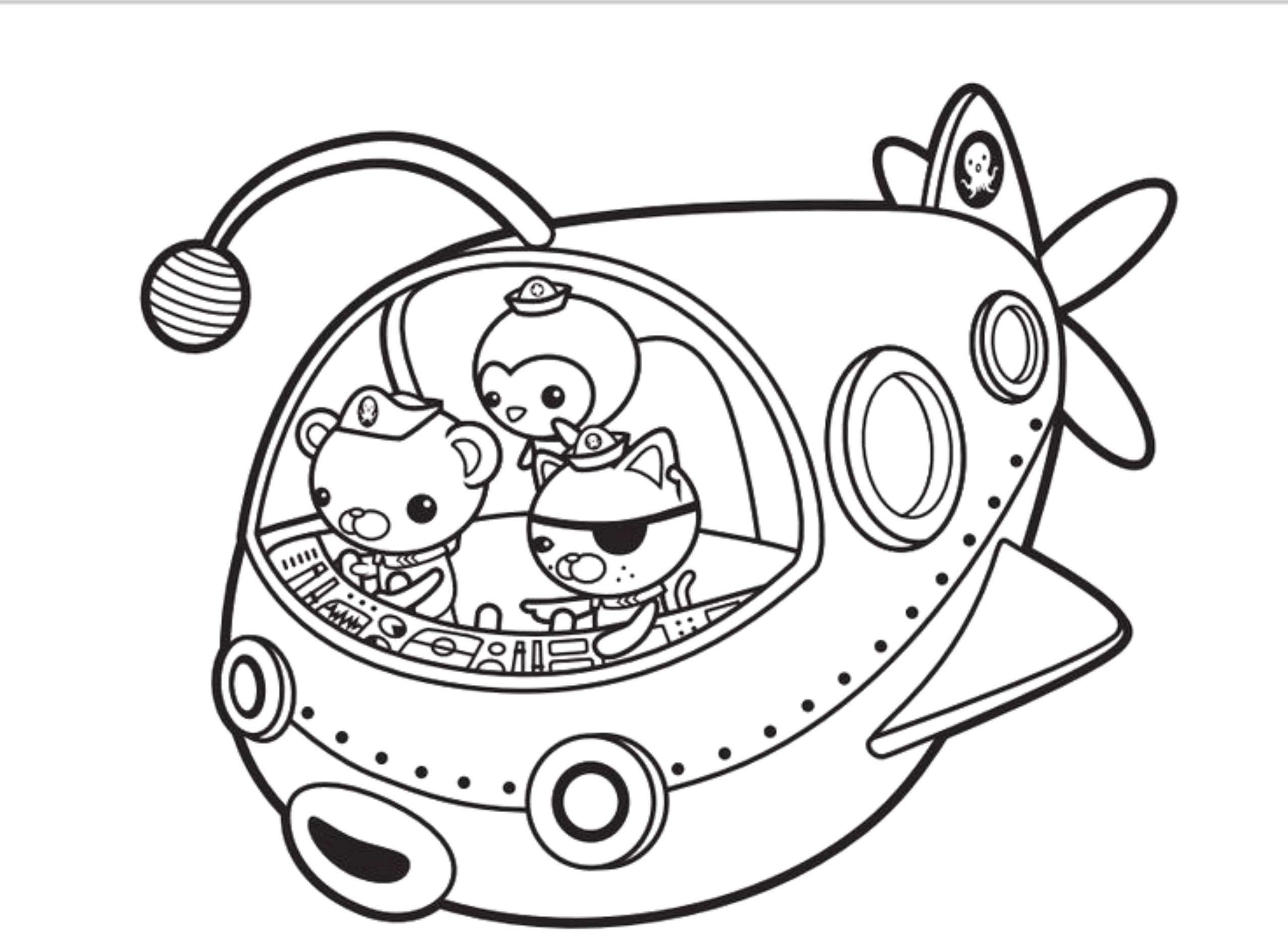 2551x1861 Octonauts Coloring Pages Luxury 32 Octonauts Coloring Pages