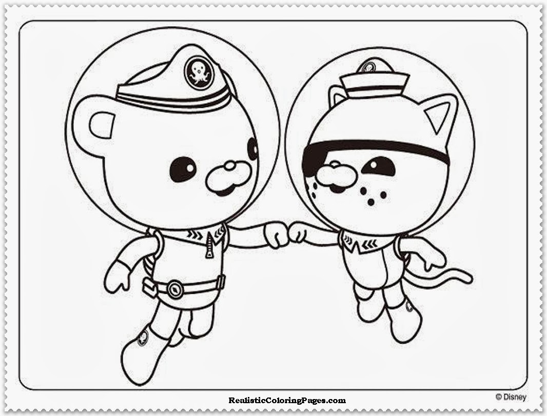 1066x810 Octonauts Printable Coloring Pages To Print Drawing
