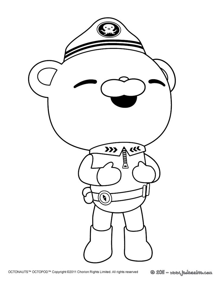736x951 Coloring Pages To Print Octonauts 31535 Octonauts Gup C