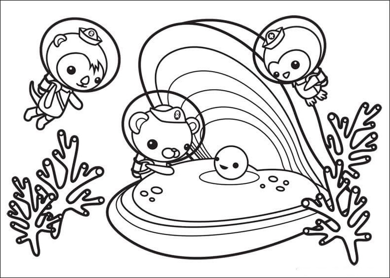 794x567 Free Printable Octonauts Coloring Pages