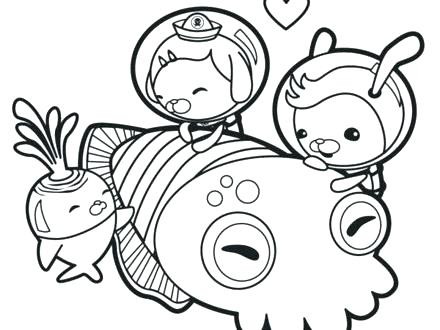 440x330 Coloring Pages Octonauts Printable Coloring Pages Octonauts