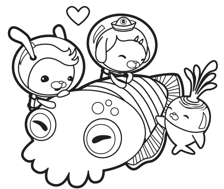 786x662 Octonauts Coloring Pages