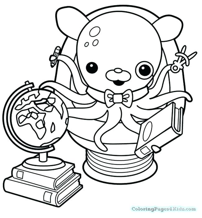 650x703 Octonauts Coloring Pages Printable Coloring Pages Octonauts