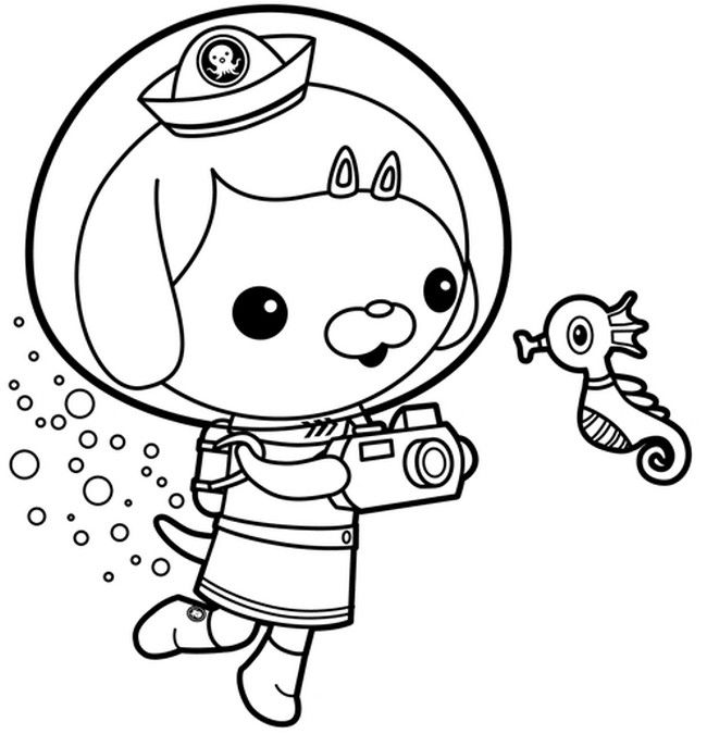 Octonauts Printable Coloring Pages