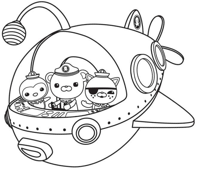 Octonauts Coloring Pages Octonauts Party, Birthdays And Elsa 669x570 Octonauts Coloring Pages Octonauts Party, Birthdays And Elsa