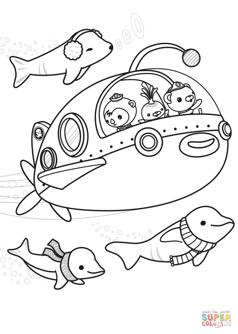 The Octonauts Explore Coloring Page Free Printable Coloring Pages 777x1087 The Octonauts Explore Coloring Page Free Printable Coloring Pages