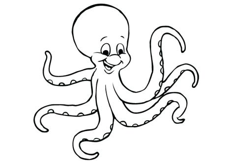Octopus Coloring Pages Octopus Coloring Page With Printable 474x332 Octopus Coloring Pages Octopus Coloring Page With Printable