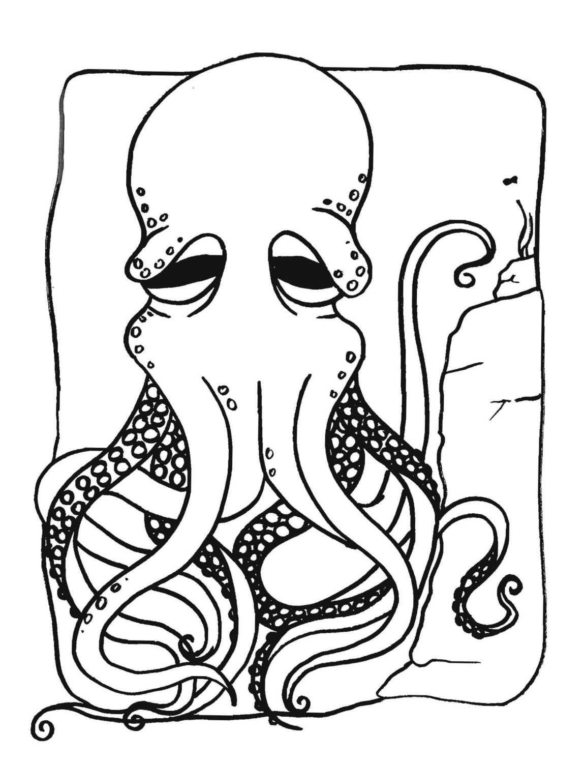 Free Printable Octopus Coloring Pages For Kids 1149x1500 Free Printable Octopus Coloring Pages For Kids